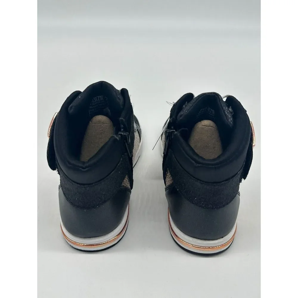 Skechers Street Los Angeles Sneakers/Shoes 310612L/BKRG Size 1 Girls Kids - Picture 4 of 6